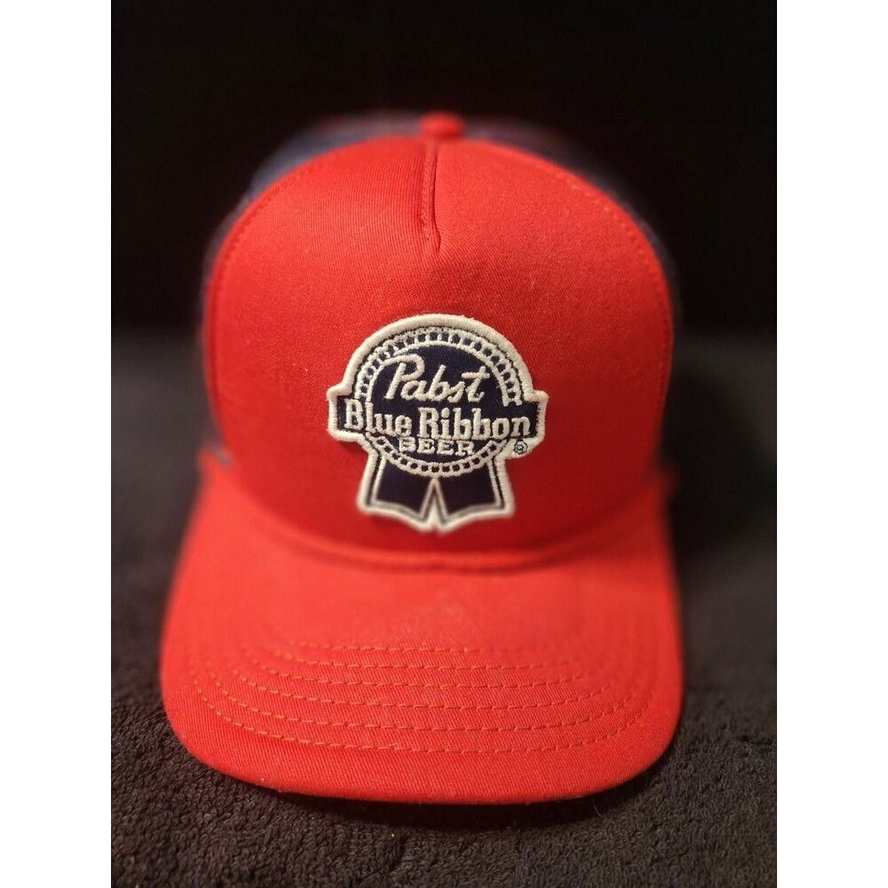Pabst Blue Ribbon Beer Rope Trucker Hat